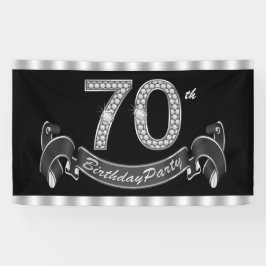 70ste verpartij spandoek