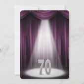 70ste zilveren huwelijksjubileum kaart (Voorkant)