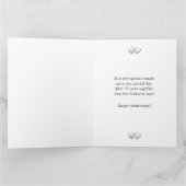 70th Anniversary Platinum Hearts Big Kaart (Binnen)