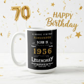 70th Birthday 1956 Legendary Retro Koffiemok