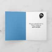 70th Birthday Basset Hound Dog Humor Kaart (Binnen)