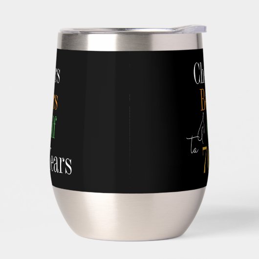 70th Birthday Golf Cheers Beers (Links)