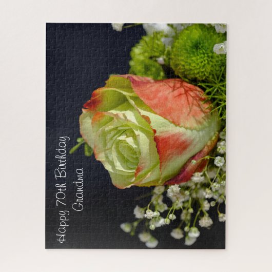 70th Birthday Granny Legpuzzel (Verticaal)