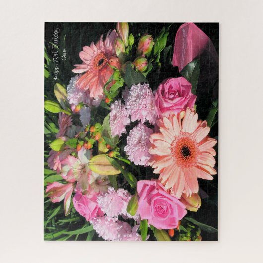 70th Birthday Granny Legpuzzel (Verticaal)