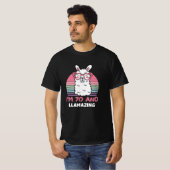 70th Birthday Llamazing Llama 70 Year Old Birthday T-shirt (Voorkant volledig)