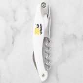 70th Birthday Motivatie Funny 70 Dus wat Kurkentrekker (Achterkant)