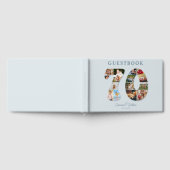 70th Birthday Photo Collage Milestone Guestbook Gastenboek (Volledig)