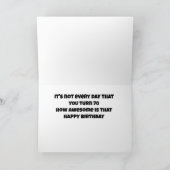 **70th** en ZEER SPECIALE BIRTHDAY WENSEN VOOR U Kaart (Binnen)