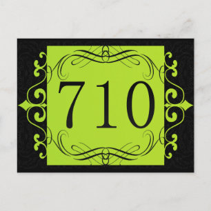 710 Gebiedscode Briefkaart