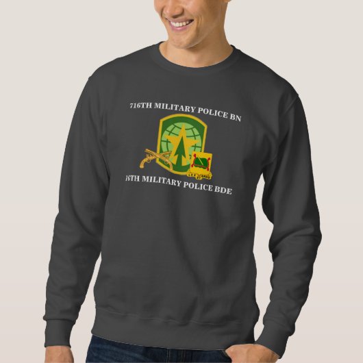 716E MILITAIRE POLITIEBATTALION SWEATSHIRT (Voorkant)