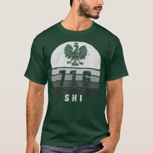 716SKI Poolse Eagle Dyngus Day Polska Polen T-shirt