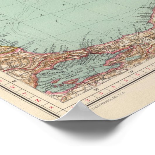 7172 Oekraïne, zwart Zee Poster (Hoek)