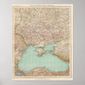 7172 Oekraïne, zwart Zee Poster (Voorkant)