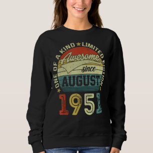 71 jaar oud Geweldige sinds augustus 1951 71 Trui