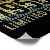 71 jaar oude geschenken, augustus 1951 beperkte ed poster (Hoek)