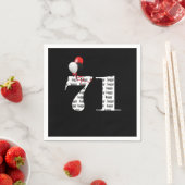 71e Birthday party ballonnen Servet (Insitu)