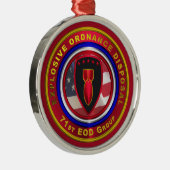 71e Eo-kerstmis Metalen Ornament (Rechts)