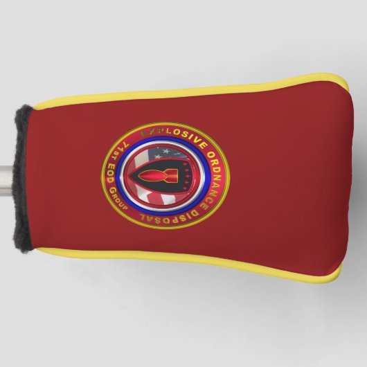 71e Explosievenopruimingsgroep Golfheadcover (Voorkant)