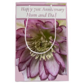 71e Jubileum bewerkbaar Medium Cadeauzakje (Voorkant)