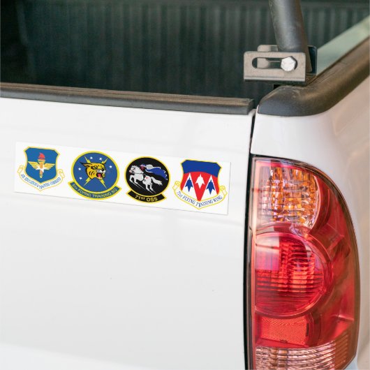 71e Squadron Logos Bumpersticker (Op Truck)