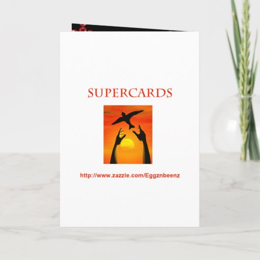 71e Uitnodiging voor verjaardagsfeest (Achterkant)