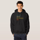 71e verjaardag 71 jaar oude geit sinds december 19 hoodie (Voorkant volledig)