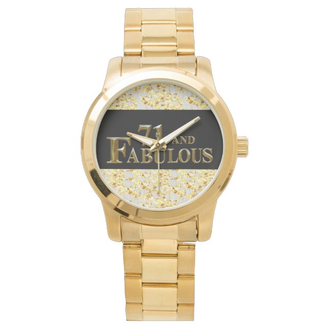 71e verjaardag horloge (Voorkant)