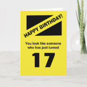 71e verjaardag kaart (Voorkant)