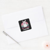 71e verjaardag Llamazing Llama 71 jaar oude verjaa Vierkante Sticker (Envelop)