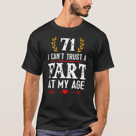 71e verjaardag Opa Bday Oma 71 I Canu2019t T-shirt (Voorkant)