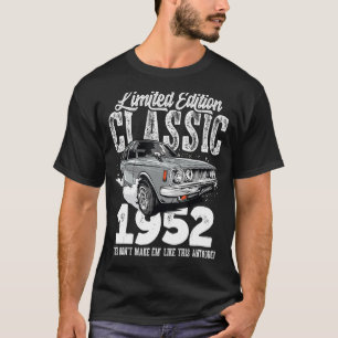 71e verjaardag Vintage Klassieke auto 1952 B dag 7 T-shirt