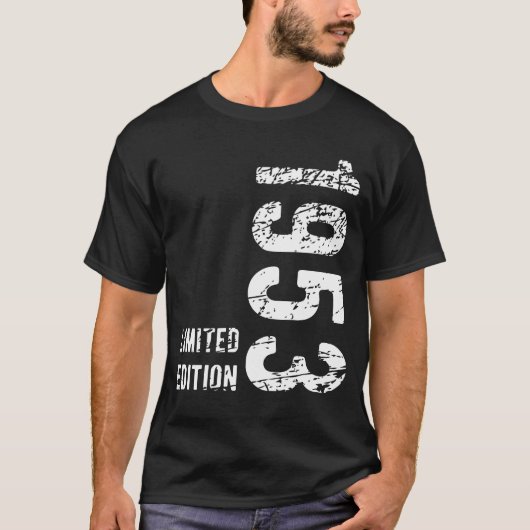 71e verjaardagscadeau 1953 Limited Edition 71 jaar T-shirt (Voorkant)