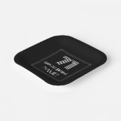 71ste verjaardag — Art Deco Geïnspireerde look "71 Papieren Bordje (Gebogen)