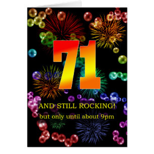 71ste verjaardag nog steeds springend