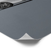 720S Supercar Poster – Blade Silver (Hoek)