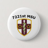 7221st MSU-toets Ronde Button 5,7 Cm (Voorkant)
