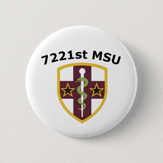 7221st MSU-toets Ronde Button 5,7 Cm (Voorkant)