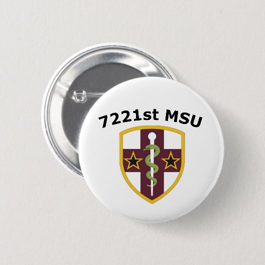 7221st MSU-toets Ronde Button 5,7 Cm (Voorkant /achterkant)