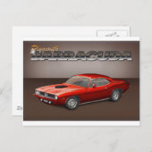 72-74 Barracuda Briefkaart (Voorkant / Achterkant)