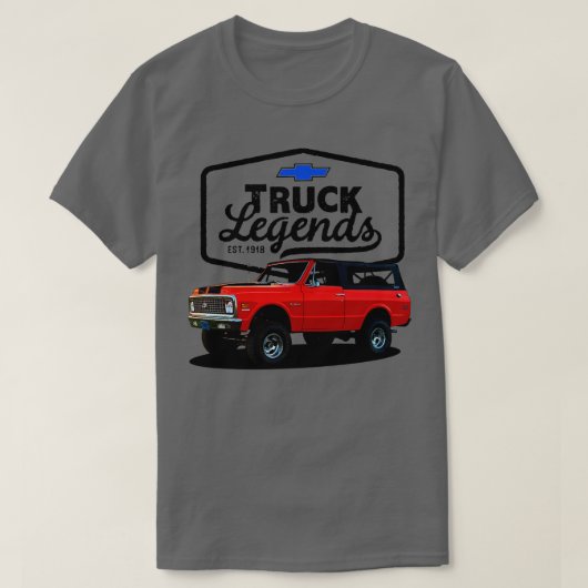 72 Chevy Blazer T-shirt (Design voorkant)