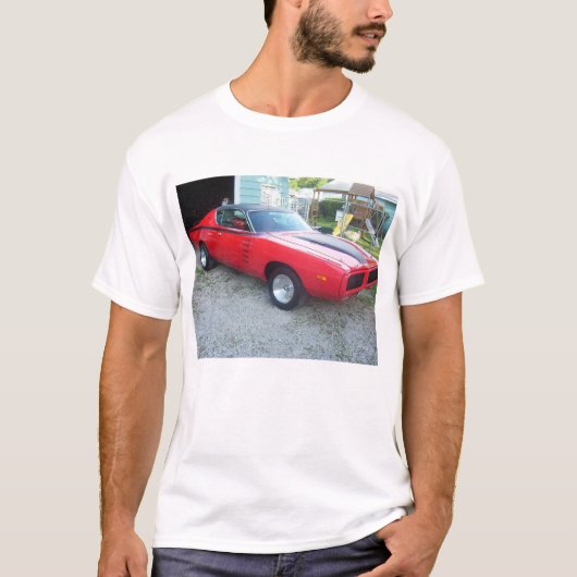 72 Dodge Charger Rallye T-shirt (Voorkant)