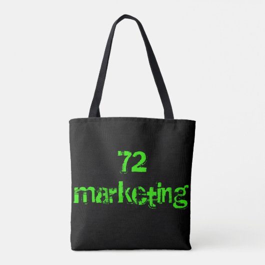 72 Groen Tas van het Ontwerp van de marketing Canv (Achterkant)