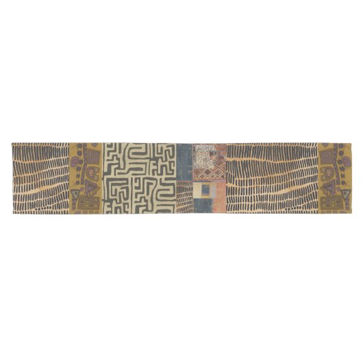 72-inch tabelrunner met tribaal ontwerp korte tafelloper (Horizontaal)