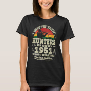 72 jaar  1951 72e jaar Oude Ouderjagers T-shirt