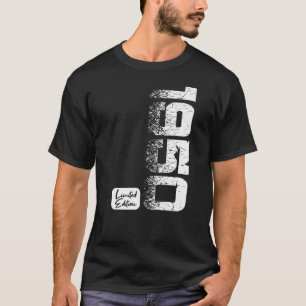 72 jaar oud 1950 72e verjaardag t-shirt
