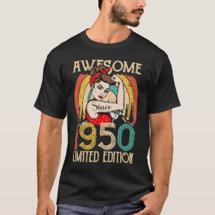  72 Jaar Oud Verjaardag voor vrouwen Best of 19 T-shirt