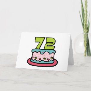 72 jaar oude vogelbeker kaart