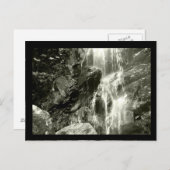 72 Monochrome Collectie - Waterval Briefkaart (Voorkant / Achterkant)