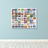 72 Namen van God Canvas Print (Insitu (Houten vloer))