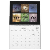 72 Namen van God - Joodse jaarkalender Kalender (Jan 2027)